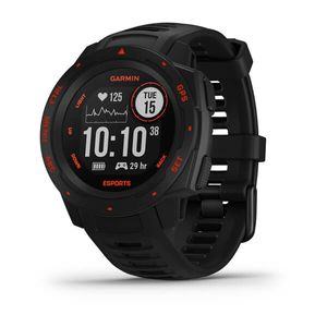 Garmin Instinct Esports Edition 2,29 cm (0.9") MIP Digitale 128 x 128 Pixel Nero, Rosso GPS (satellitare)