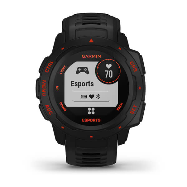 Garmin-Instinct-Esports-Edition-229-cm--0.9---MIP-Digitale-128-x-128-Pixel-Nero-Rosso-GPS--satellitare-