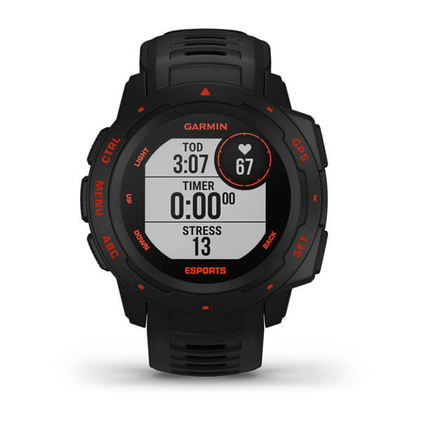 Garmin-Instinct-Esports-Edition-229-cm--0.9---MIP-Digitale-128-x-128-Pixel-Nero-Rosso-GPS--satellitare-