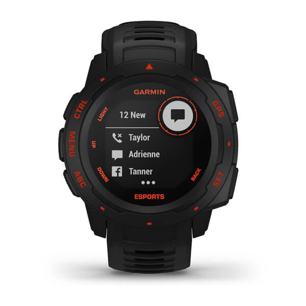 Garmin-Instinct-Esports-Edition-229-cm--0.9---MIP-Digitale-128-x-128-Pixel-Nero-Rosso-GPS--satellitare-