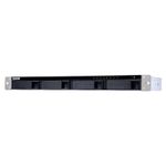 QNAP TS-431XeU NAS Rack (1U) Collegamento ethernet LAN Nero, Acciaio inossidabile Alpine AL-314