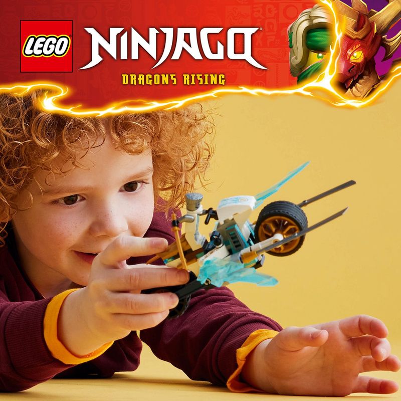 LEGO-NINJAGO-Moto-di-Ghiaccio-di-Zane-Veicolo-Giocattolo-con-Lame-Mobili-Gioco-d-Azione-per-Bambini-e-Bambine-7-Anni-con-1-Minifigure-Ninja-di-Eroe-Piccola-Idea-Regalo-di-Compleanno-71816