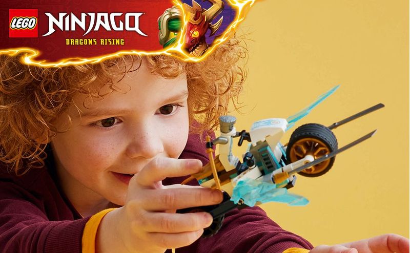 LEGO-NINJAGO-Moto-di-Ghiaccio-di-Zane-Veicolo-Giocattolo-con-Lame-Mobili-Gioco-d-Azione-per-Bambini-e-Bambine-7-Anni-con-1-Minifigure-Ninja-di-Eroe-Piccola-Idea-Regalo-di-Compleanno-71816