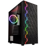 Kolink INSPIRE K8 computer case Midi Tower Nero (Kolink Inspire Series K8 ARGB Midi Tower Gaming Case - Black)