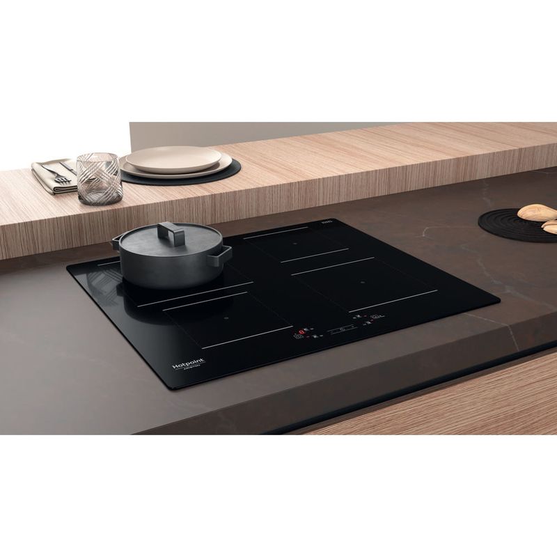 Hotpoint-HQ-5660S-NE-Nero-Da-incasso-59-cm-Piano-cottura-a-induzione-4-Fornello-i-