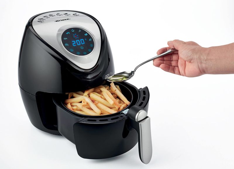 Ariete-4616-Airy-Fryer-Digital-Friggitrice-ad-Aria-Digitale-Capacita-26-L-1300-W-Time-‘60-minuti-7-programmi-Nera