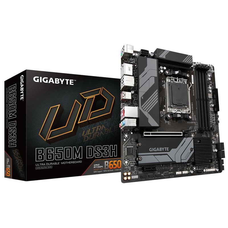 Gigabyte-B650M-DS3H-scheda-madre-AMD-B650-Presa-di-corrente-AM5-micro-ATX