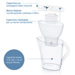 Brita-Caraffa-filtrante-Marella-blu--3.5L--incl.-1-x-filtro-MAXTRA-PRO-All-in-1---adatta-alla-porta-del-frigorifero-con-Memo-digitale-e-coperchio-ribaltabile