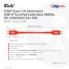 CLUB3D-CAC-1573-cavo-USB-2-m-USB4-Gen-2x2-USB-C-Rosso