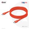 CLUB3D-CAC-1573-cavo-USB-2-m-USB4-Gen-2x2-USB-C-Rosso