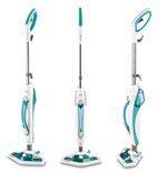 Polti-SV450-Double-Steam-mop-03-L-1500-W-Acciaio-inossidabile-Turchese-Bianco