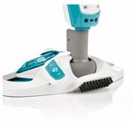 Polti-SV450-Double-Steam-mop-03-L-1500-W-Acciaio-inossidabile-Turchese-Bianco