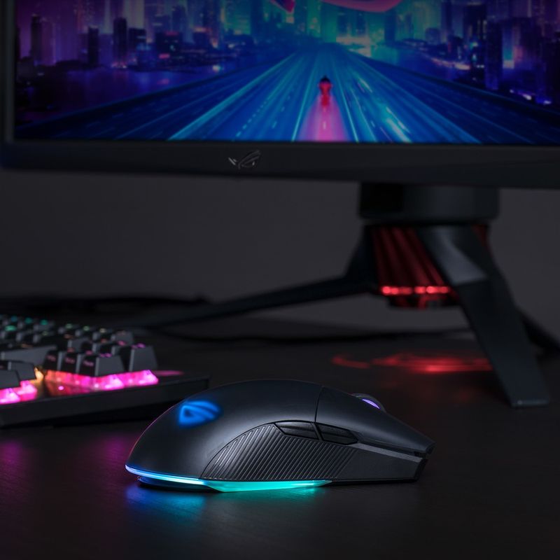 ASUS-ROG-Pugio-II-mouse-Ambidestro-RF-Wireless---Bluetooth---USB-Type-A-Ottico-16000-DPI