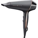 Remington PROLuxe Midnight Edition asciuga capelli 2400 W Nero, Oro