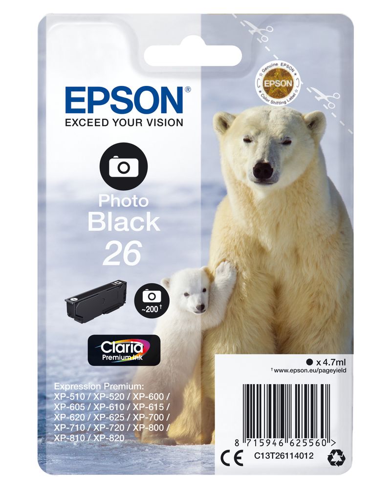 Epson-Polar-bear-Cartuccia-Nero-foto