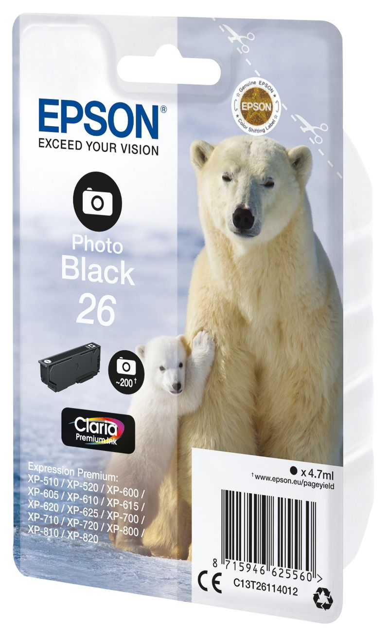 Epson-Polar-bear-Cartuccia-Nero-foto