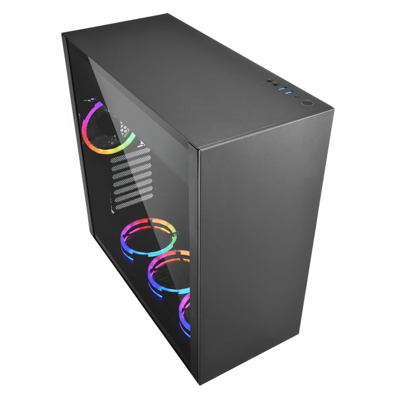 Sharkoon-Pure-Steel-vane-portacomputer-Midi-ATX-Tower-Nero