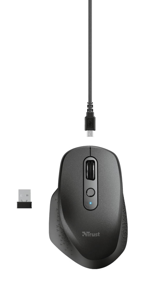 Trust-Ozaa-mouse-Mano-destra-RF-Wireless-Ottico-2400-DPI