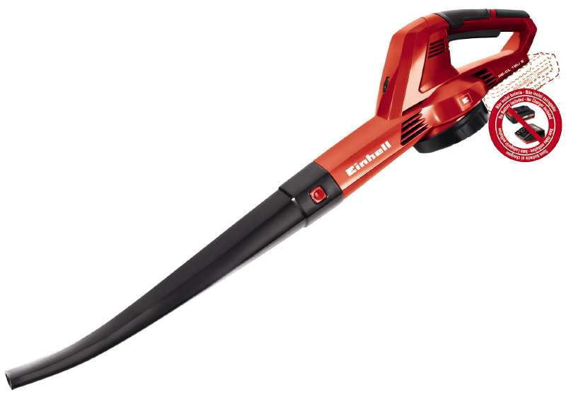 Einhell-GE-CL-18-Li-E---Solo-soffiatore-di-foglie-cordless-210-km-h-Nero-Rosso