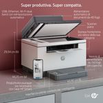 HP-LaserJet-Stampante-multifunzione-HP-M234sdwe-Bianco-e-nero-Stampante-per-Abitazioni-e-piccoli-uffici-Stampa