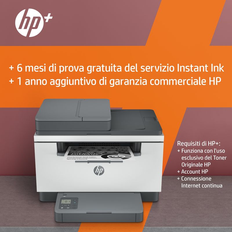 HP-LaserJet-Stampante-multifunzione-HP-M234sdwe-Bianco-e-nero-Stampante-per-Abitazioni-e-piccoli-uffici-Stampa