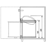 Hailo-Pattumiera-da-Dispensa-Compact-Box-Taglia-M-15-L-Acciaio-Inox-3555-101