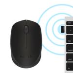 Logitech-B170-Black-Bp-mouse-Ambidestro-RF-Wireless-Ottico