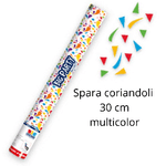 Cannone spara coriandoli sparacoriandoli colorati per festa a tema  party tubo in carta eventi occasioni speciali compleanno laurea matrimonio