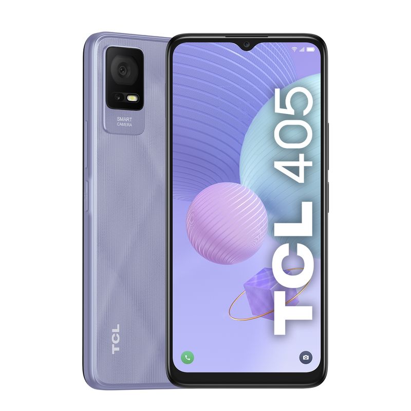 TCL-Smartphone-405-6.6--32Gb-Ram-2Gb-Dual-Sim-Lavender-Purple
