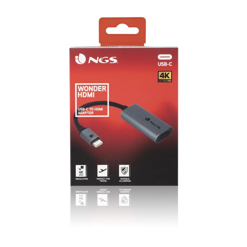 NGS-WONDERHDMI-adattatore-grafico-USB-Nero-Grigio