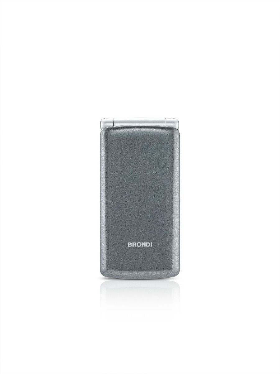 Brondi Amico Sincero - Telefono Cellulare per Anziani DUAL SIM Brondi Amico Sincero 6,1 cm (2.4") Grigio Telefono per anziani