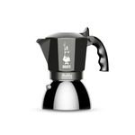 Bialetti Brikka Induction Moka Nero, Acciaio inossidabile