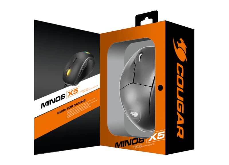COUGAR-Gaming-Minos-X5-mouse-Mano-destra-USB-tipo-A-Ottico-12000-DPI