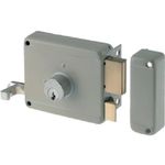 Serratura legno applicare 630 yale c.tondo fisso m2+tirante e.mm 40 dx