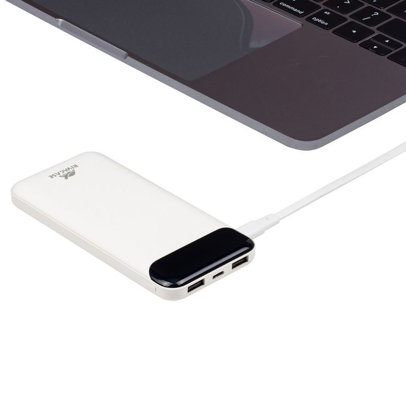 Rivacase-VA2240-batteria-portatile-Polimeri-di-litio--LiPo--10000-mAh-Bianco