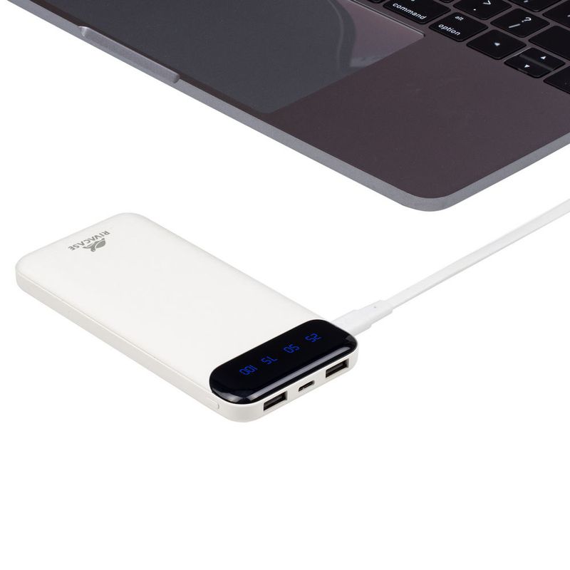 Rivacase-VA2240-batteria-portatile-Polimeri-di-litio--LiPo--10000-mAh-Bianco