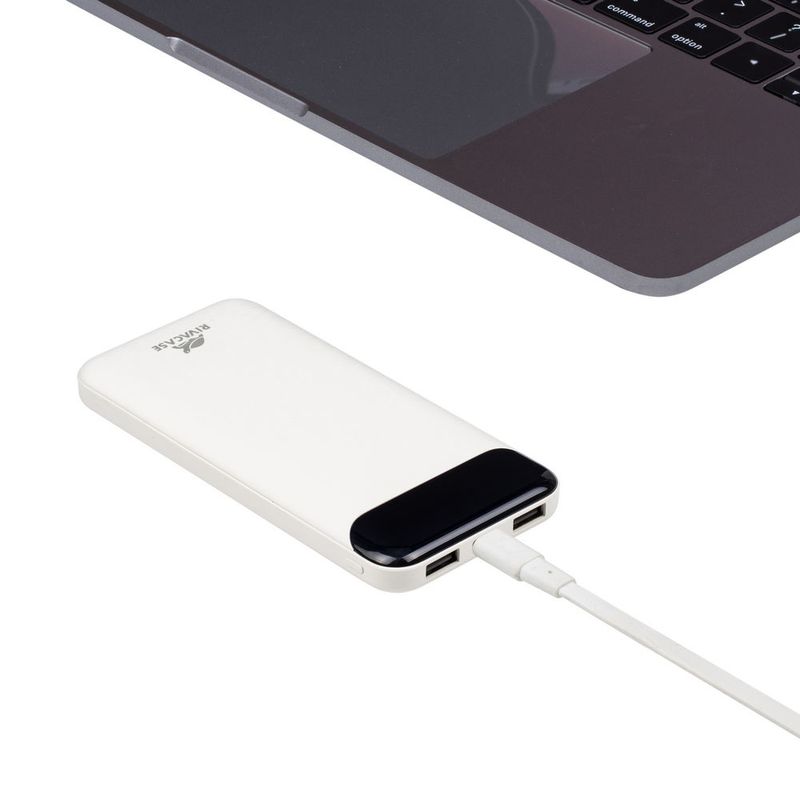 Rivacase-VA2240-batteria-portatile-Polimeri-di-litio--LiPo--10000-mAh-Bianco