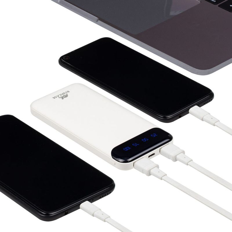 Rivacase-VA2240-batteria-portatile-Polimeri-di-litio--LiPo--10000-mAh-Bianco