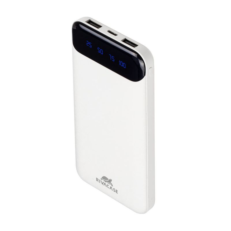 Rivacase-VA2240-batteria-portatile-Polimeri-di-litio--LiPo--10000-mAh-Bianco