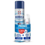 NORICA PROTEZIONE COMPLETA DISINFETTANTE AEROSOLO AZIONE VIRUCIDA ESSENZA BALSAMICA 300 ML + MOUSSE MANI DISINFETTANTE E IDRATANTE MUSCHIO BIANCO