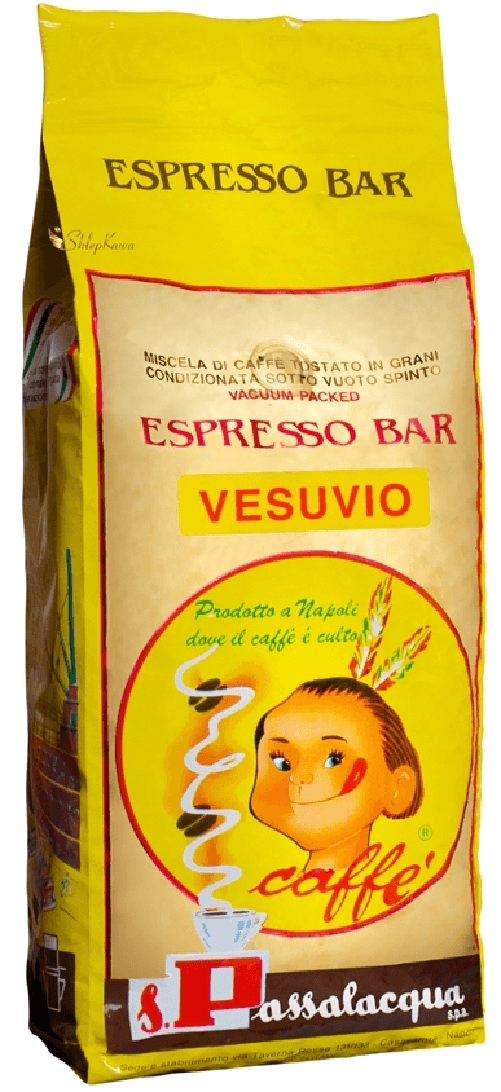 CAFFÈ PASSALACQUA VESUVIO - ESPRESSO BAR - PACCO 3Kg IN GRANI