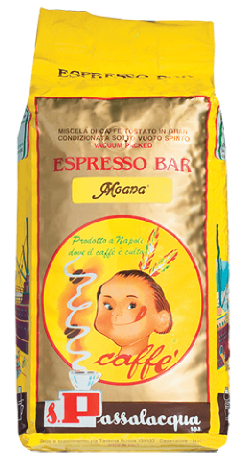 CAFFÈ PASSALACQUA MOANA - ESPRESSO BAR - PACCO 3Kg IN GRANI