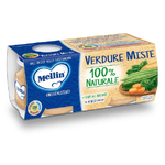 MELLIN OMOGENEIZZATO DI VERDURE MISTE 4 X 80 G