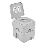 WC Chimico Portatile Muvip - Deposito 20L - Serbatoio Acqua 12L - Pompa Manuale a Soffietto