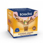 GINSENG AMARO GUSTO MALESE CAFFÈ BORBONE - 16 CAPSULE COMPATIBILI DOLCE GUSTO da 11g