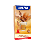 CAFFÈ BISCOTTO E CANNELLA CAFFÈ BORBONE BISCOTTINO - 10 CAPSULE COMPATIBILI NESPRESSO da 7g