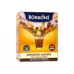 GINSENG AMARO GUSTO MALESE CAFFÈ BORBONE - 16 CAPSULE COMPATIBILI A MODO MIO da 5g