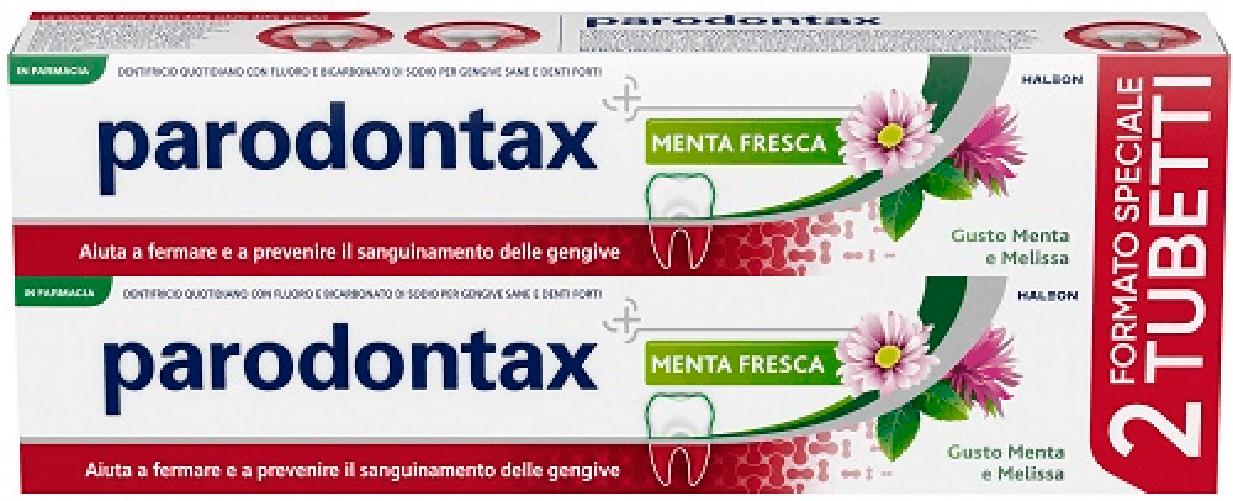 PARODONTAX BIPACK MENTA FRESCA 2 X 75 ML