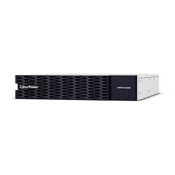 Cyberpower â¢ Abmasse: H86,5/B433/T720mm â¢ Batterieerweiterung, Rackmount 2HE, PP45 Anschluss (1) â¢ 144Vdc, 6Ah/12V