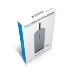 AISENS-ASUC-9P001-GR-replicatore-di-porte-e-docking-station-per-notebook-Cablato-Thunderbolt-3-Grigio